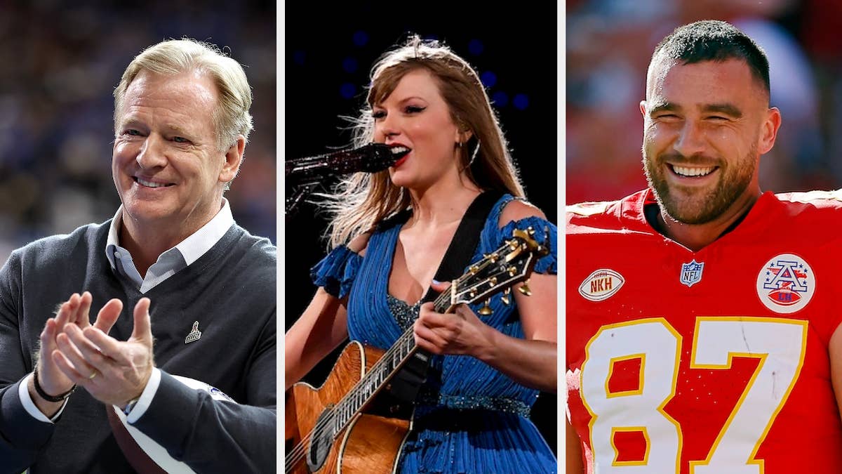 The NFL Commissioner might be a Swiftie at heart.