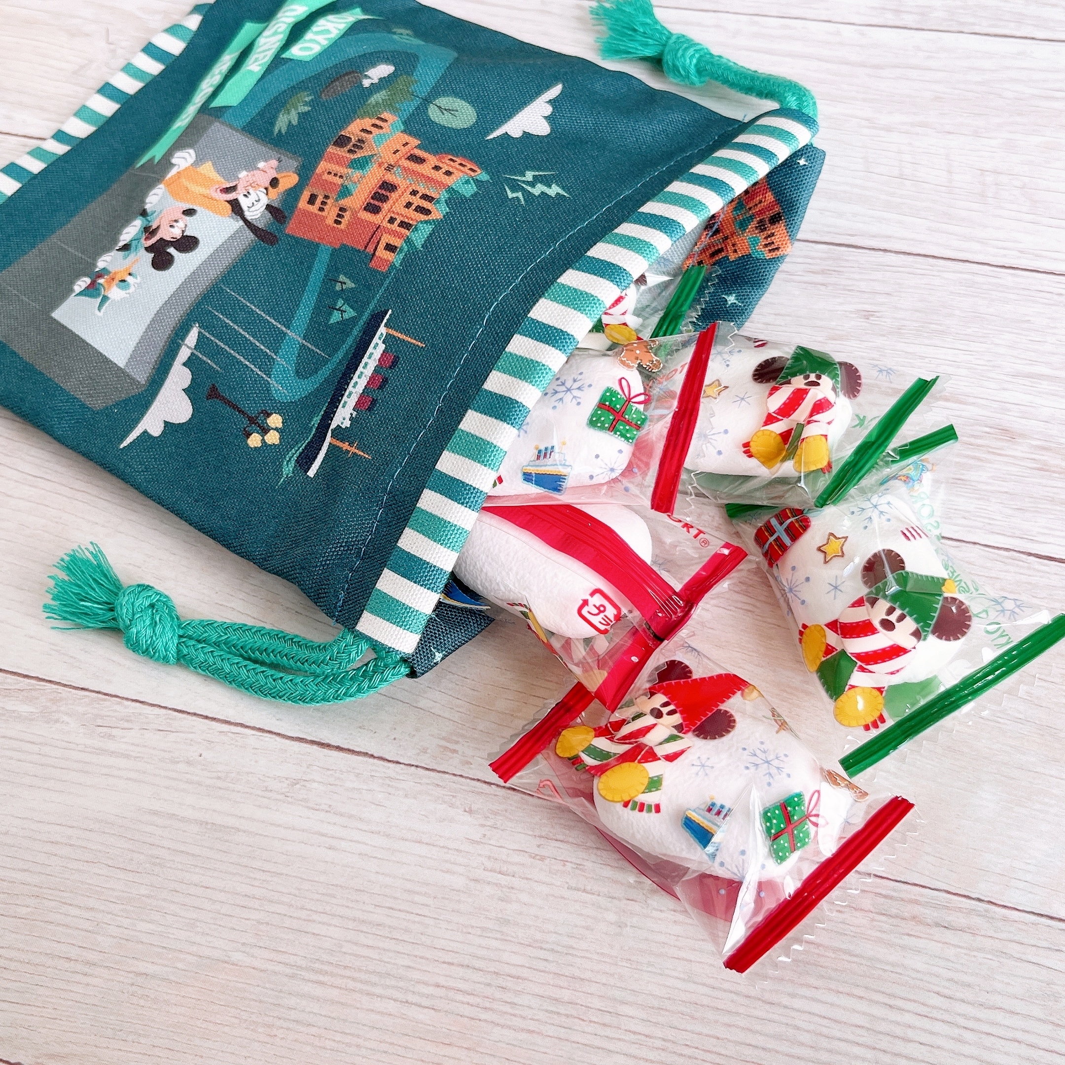 東京ディズニーリゾートのおすすめグッズ「きんちゃく」