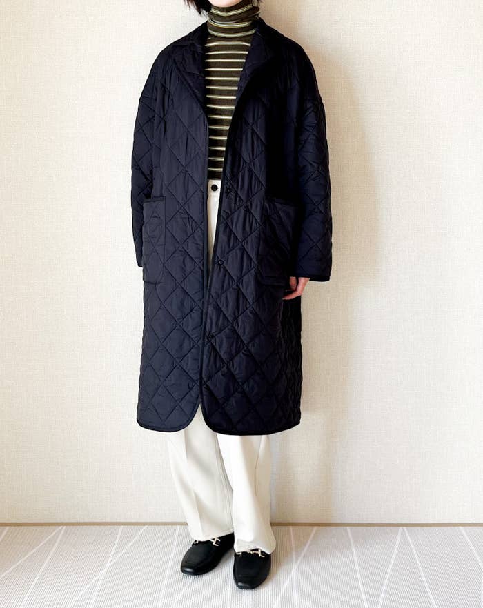 ユニクロのオススメのアウター「パフテックオーバーサイズコート」