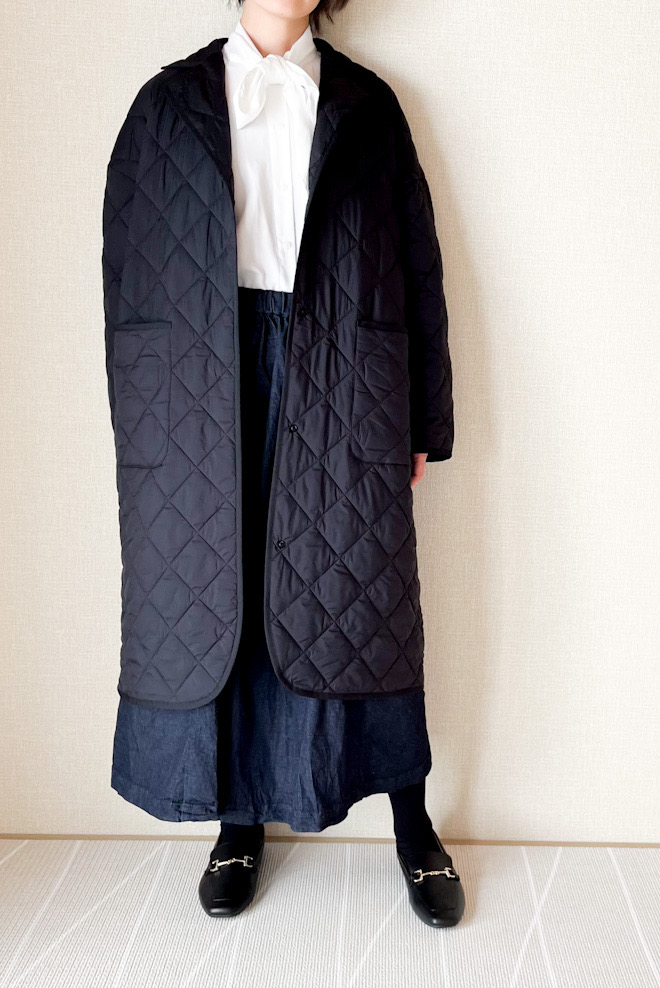 【最終】新品 UNIQLO C パフテックオーバーサイズコート　黒　L 最終】新品 UNIQLO C パフテックオーバーサイズコート 黒 L