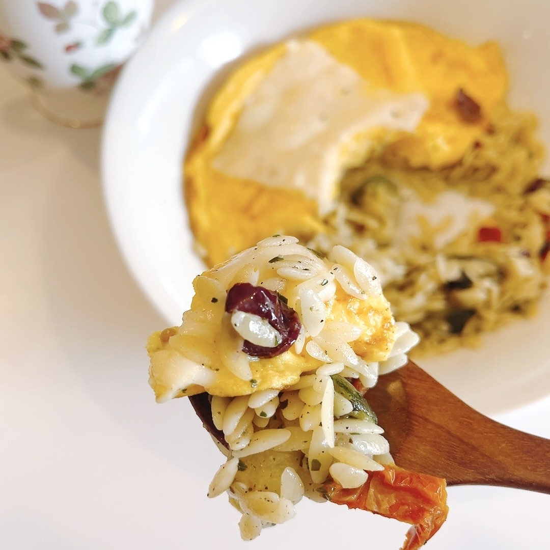 業務スーパーのオススメのフード「トマトルスティカパスタサラダ」