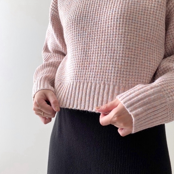 GU（ジーユー）のおすすめアイテム「メランジセーター（長袖）Q」