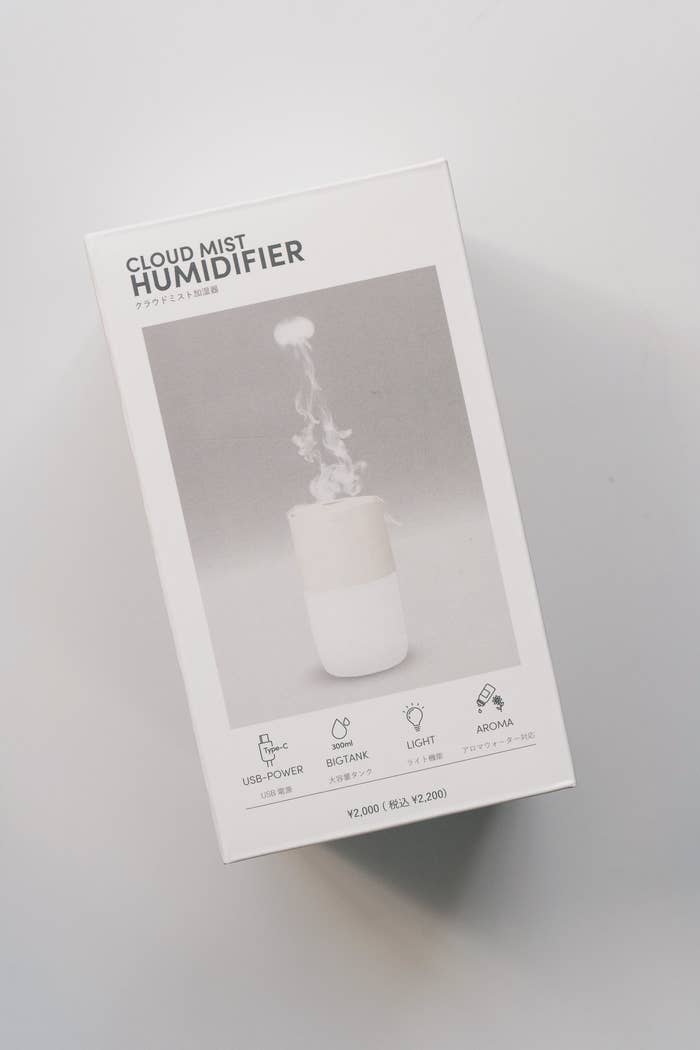 3COINSのオススメアイテム「クラウドミスト加湿器」
