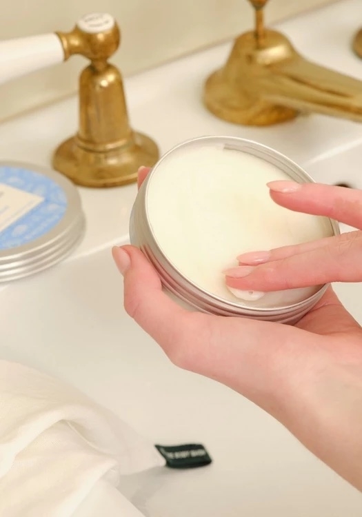 tub of cleansing balm