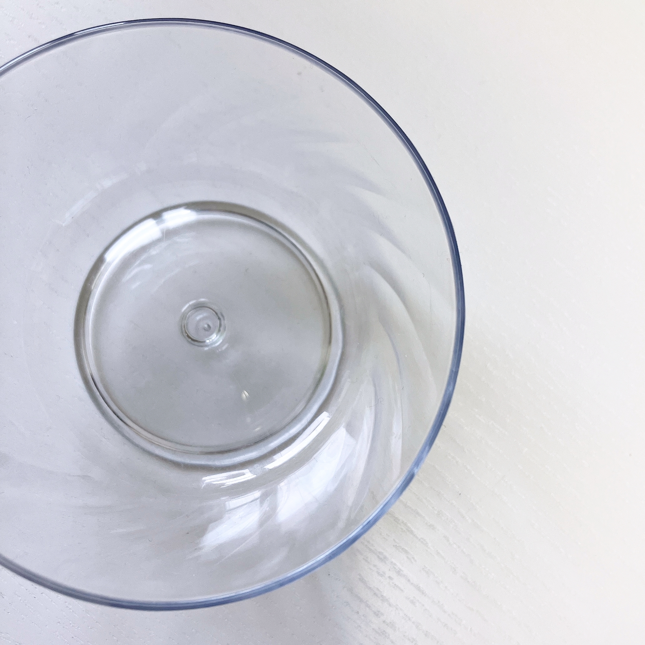 Seria(セリア)のおすすめ食器「クレール デザートカップ クリア」