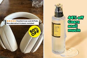 50% off beats headphones / 44% off cosrx snail mucin