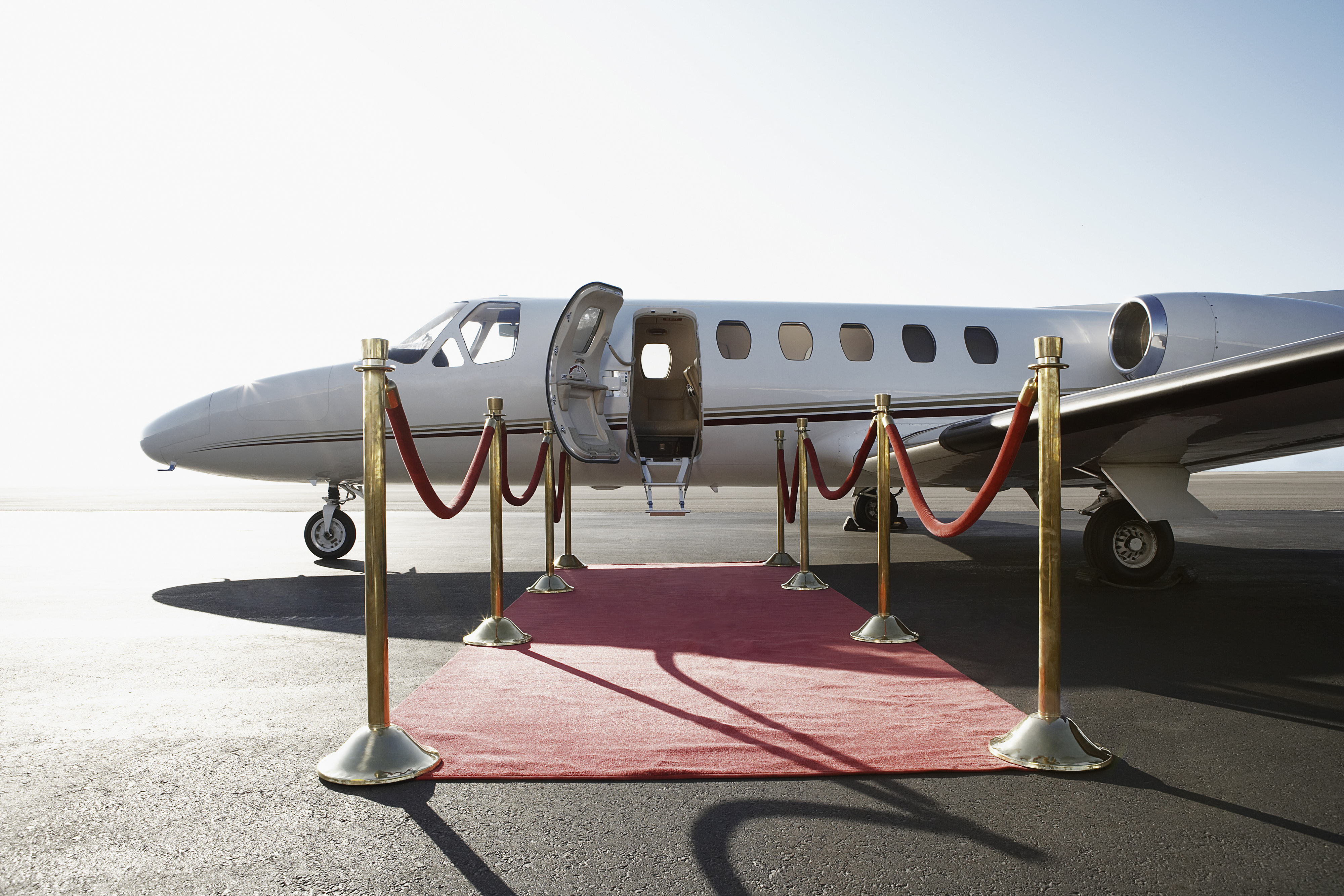 a private plane
