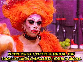 &quot;You like like Linda Evangelista. You're a model.&quot;