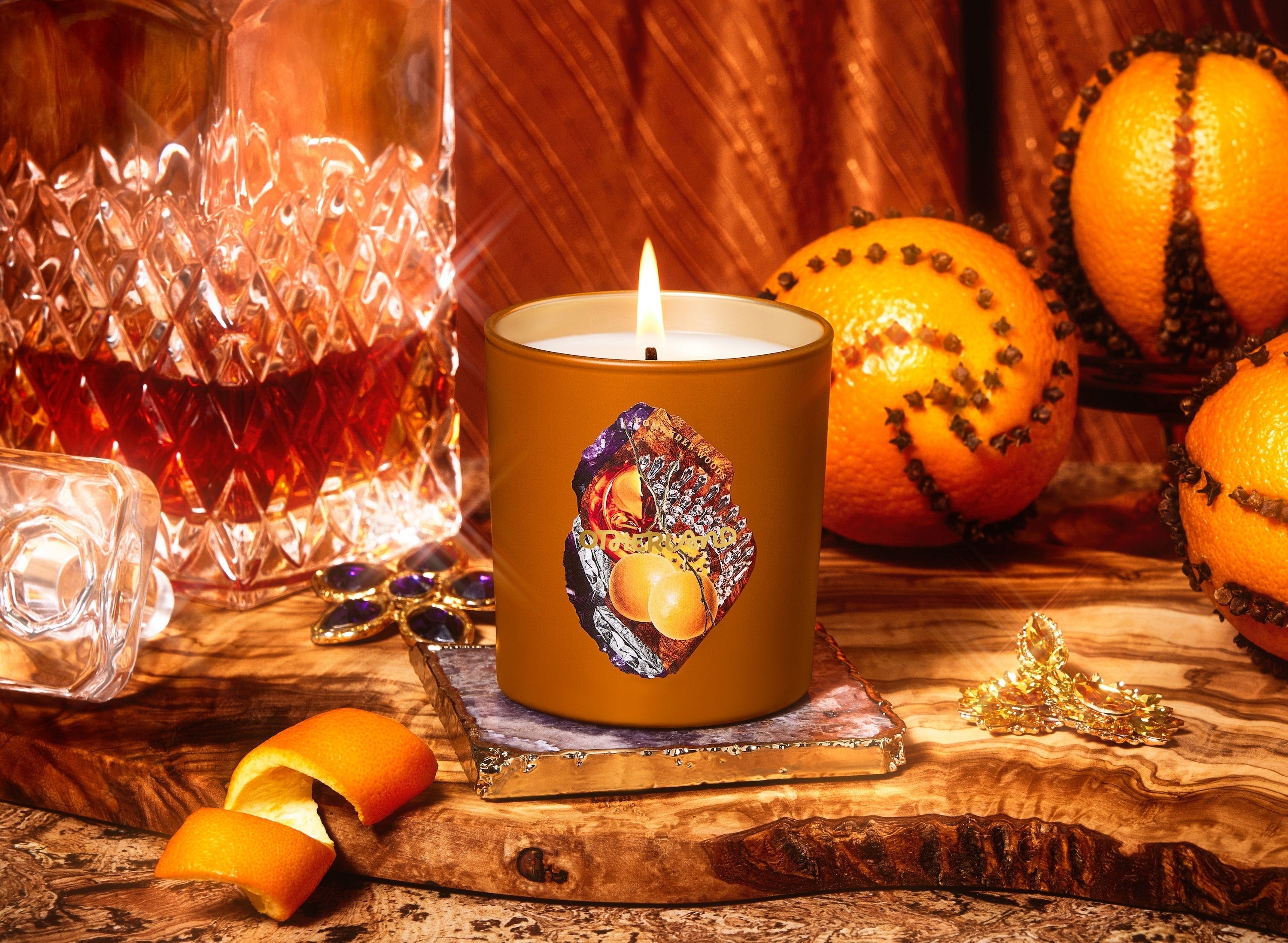 the pomander woods candle