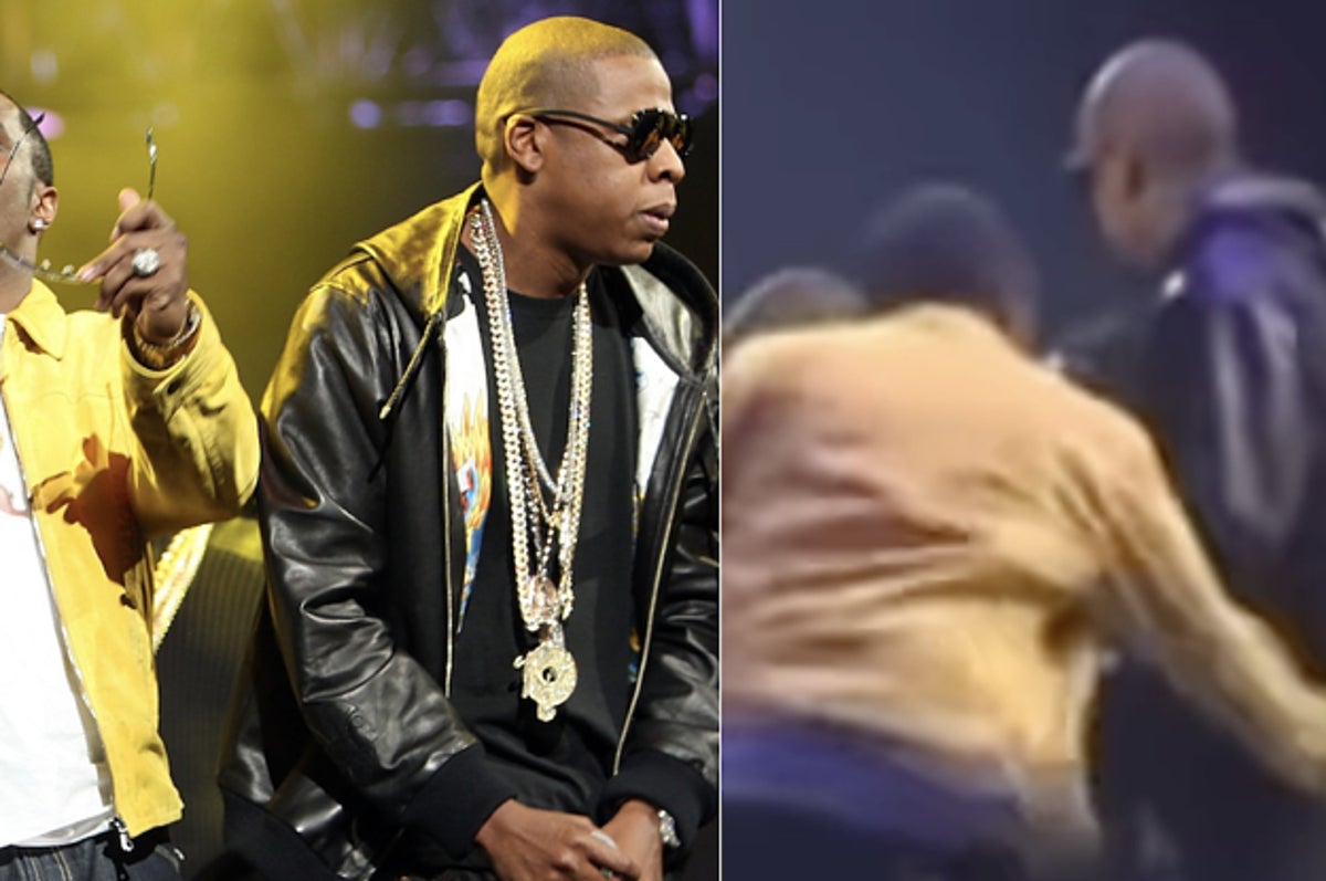50 Cent Trolls Diddy With Old Video of Him Patting Jay-Z's Butt During Performance | Complex
