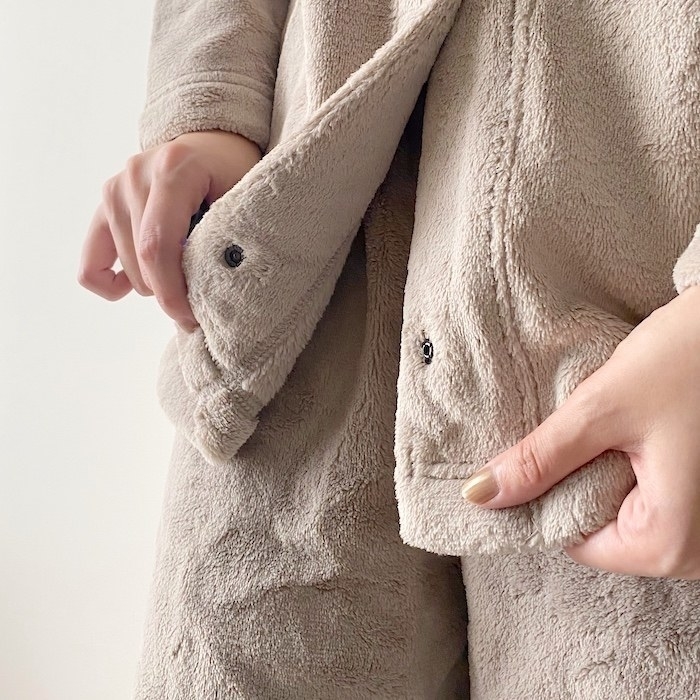 無印良品のオススメのパジャマ「着る毛布 パジャマ」