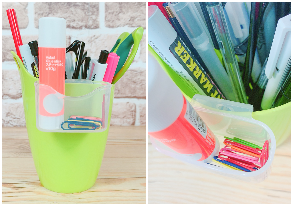 DAISO(ダイソー)のおすすめ雑貨「ペン立て用ポケット2P」