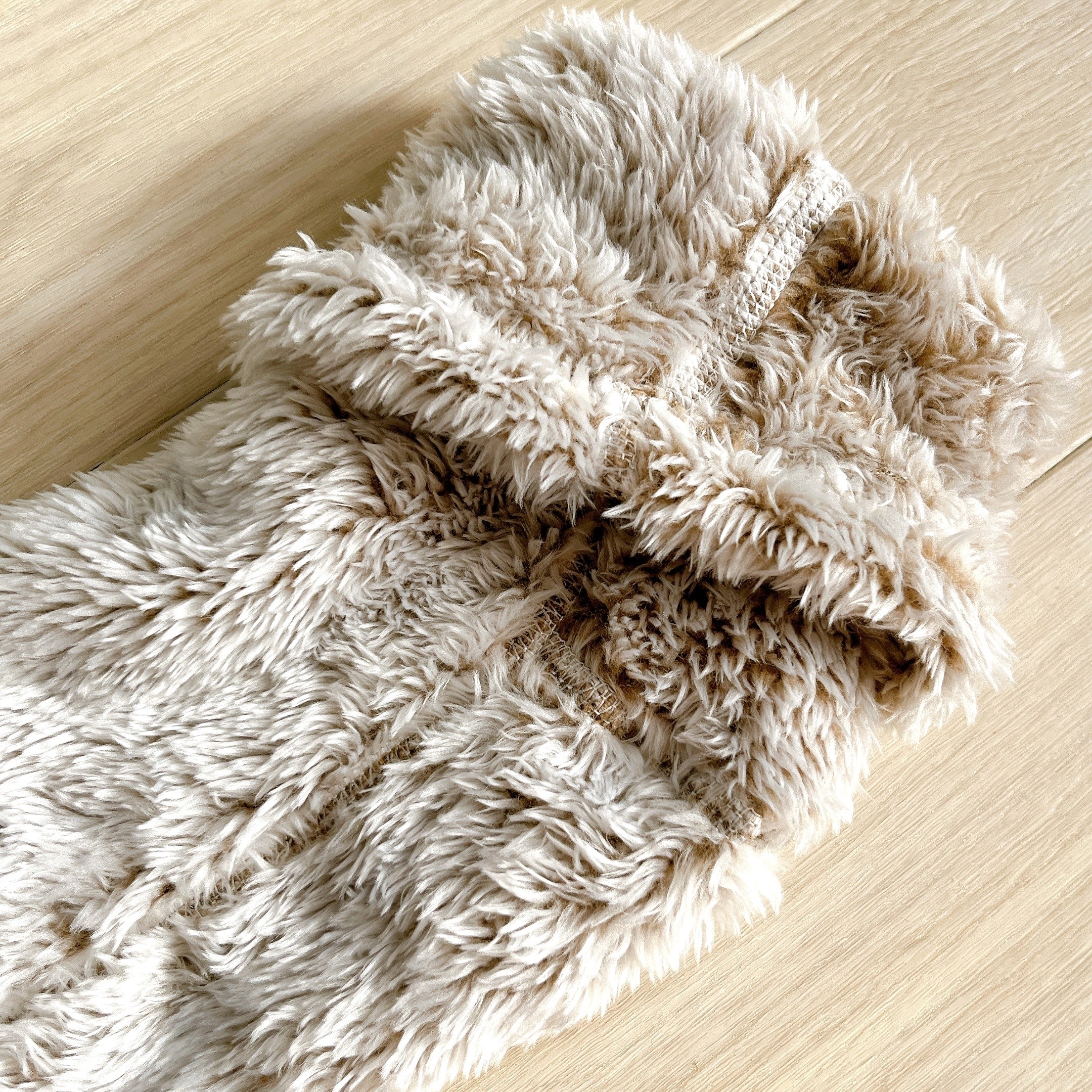 ニトリのオススメのグッズ「着る毛布 ショートソックス(NウォームSP MBR)」