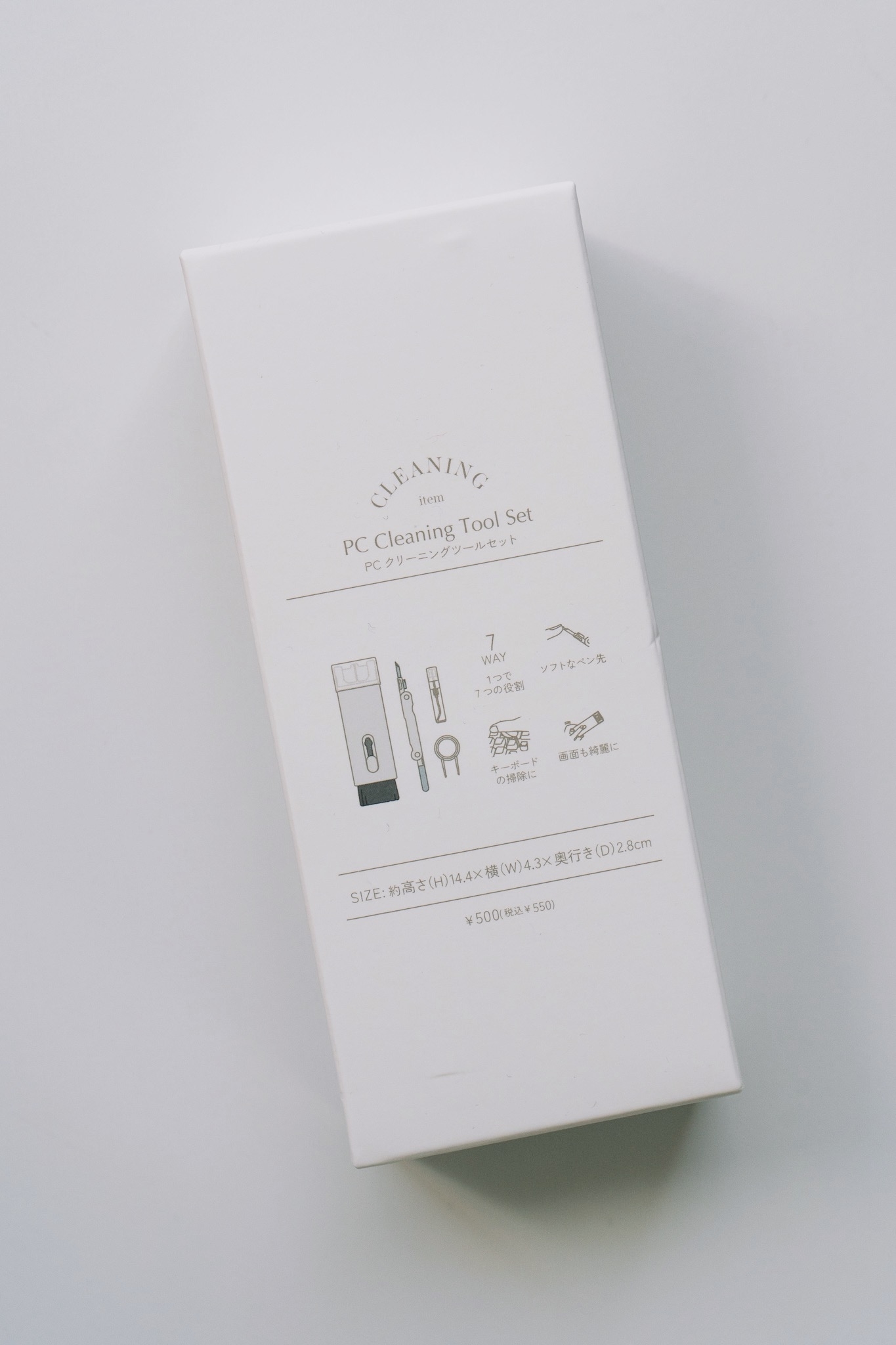 3COINSの便利グッズ「7WAYPCクリーニングツールセット」