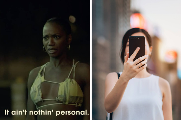 a woman saying, "It ain't nothin' personal."