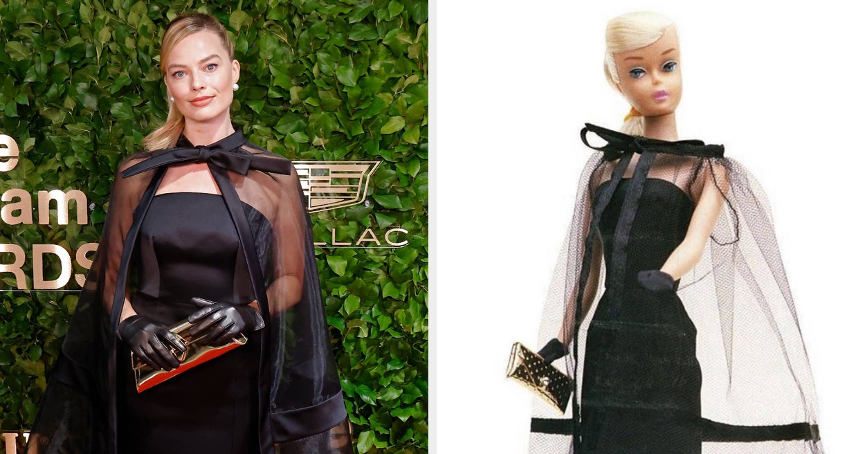 Margot Robbie’s Vintage Barbie Red Carpet Recreations Are Back With Margot Robbie’s Vintage Barbie Red Carpet Recreations Are Back With