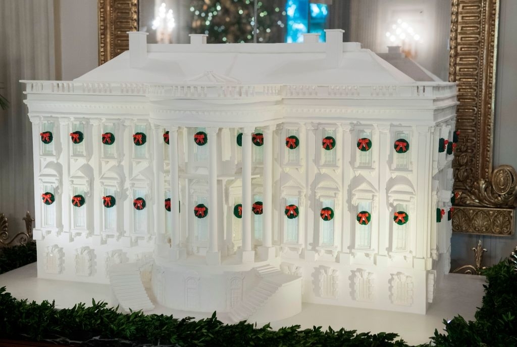A replica of the White House