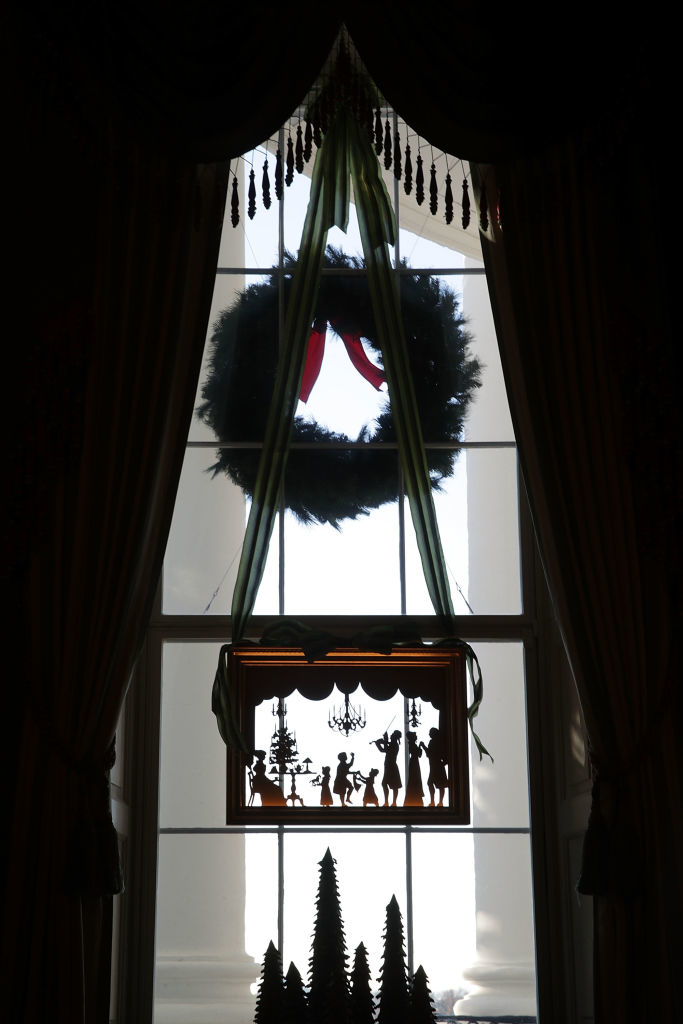 The White House Christmas decorations