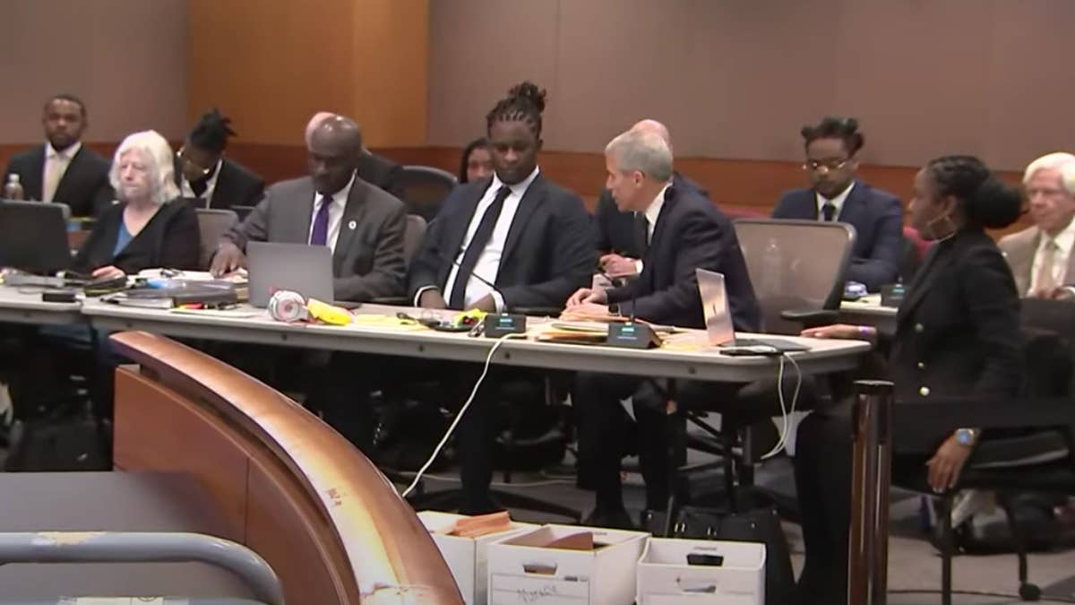 The second day of trial included an opening statement from Young Thug's lawyer about his client's difficult upbringing and his admiration for Lil Wayne and 2Pac.
