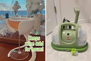 (left) vochiller (right) bissle little green machine
