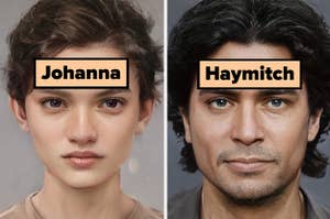 Johanna and Haymitch