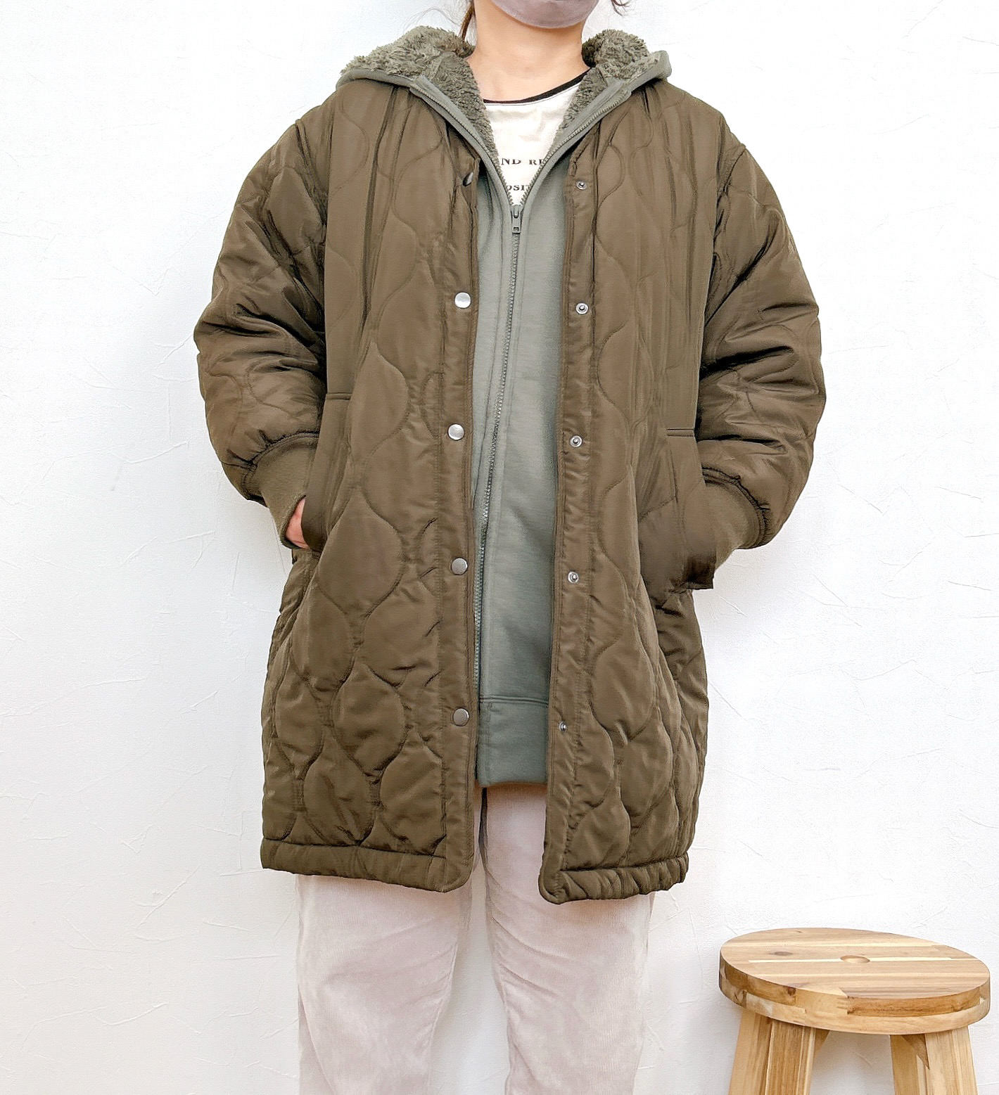 Honeys（ハニーズ）のおすすめトップス「裏ボアロングパーカー」