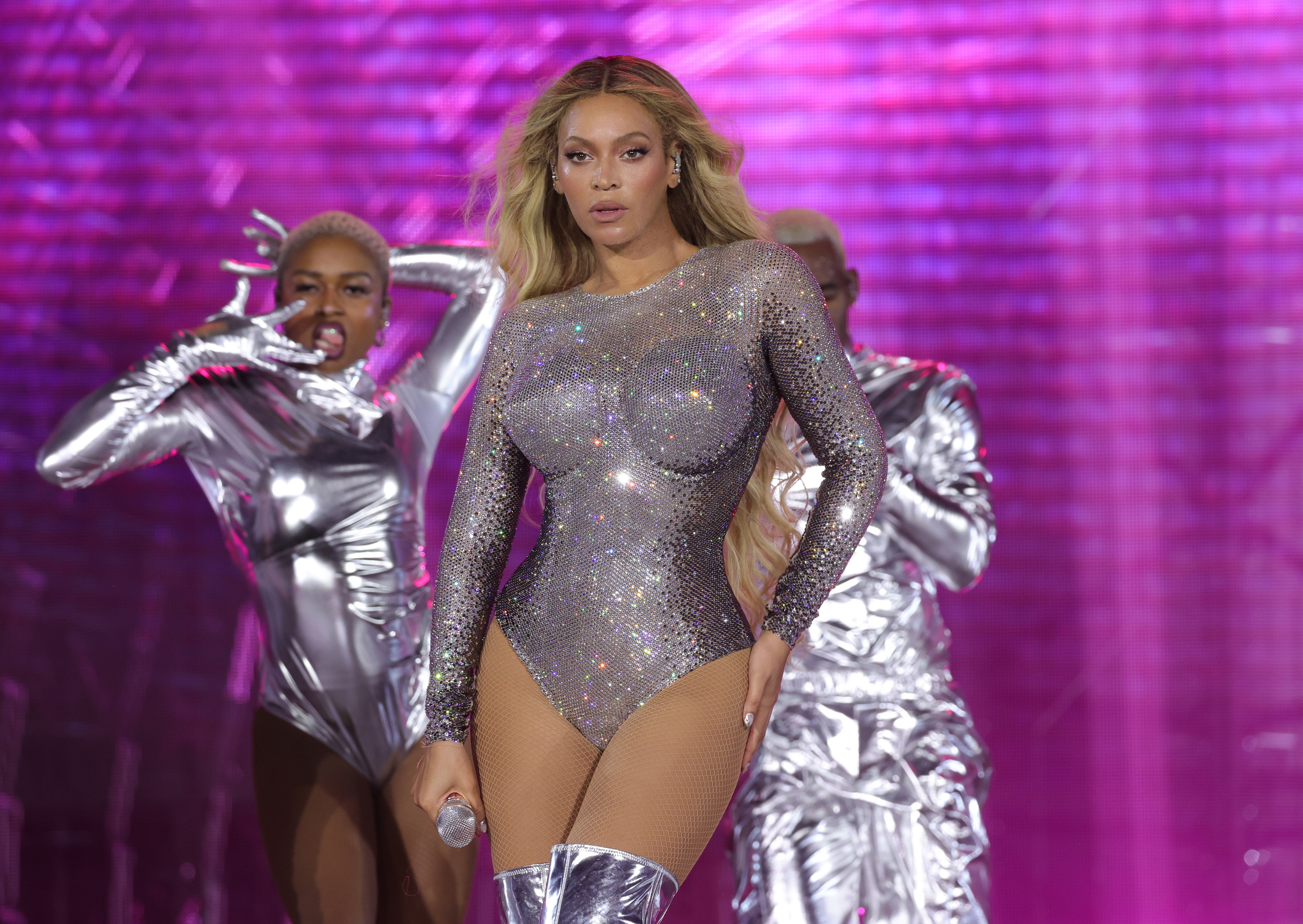 Beyoncé onstage