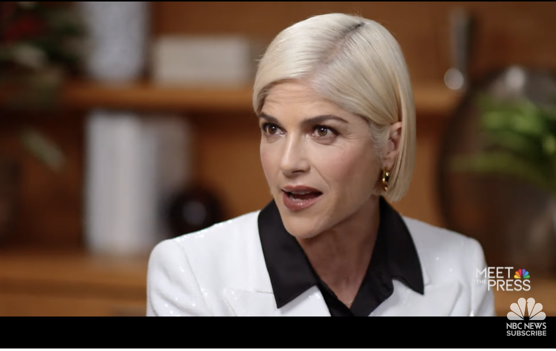 Closeup of Selma Blair