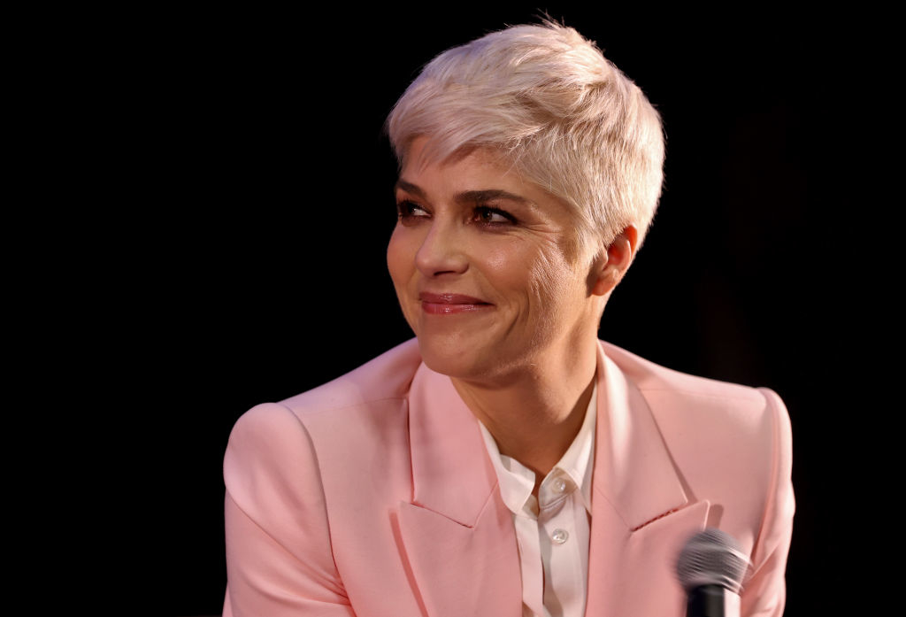 Closeup of Selma Blair