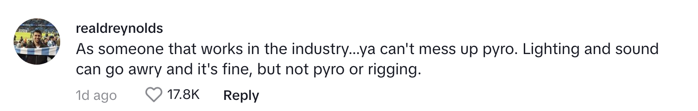 &quot;As someone that works in the industry...&quot;