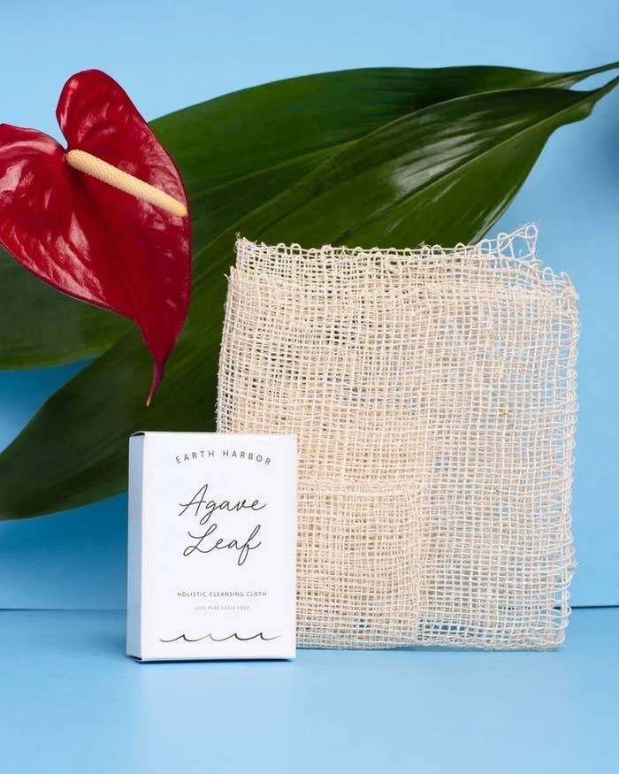 the agave fiver netted exfoliating cloth