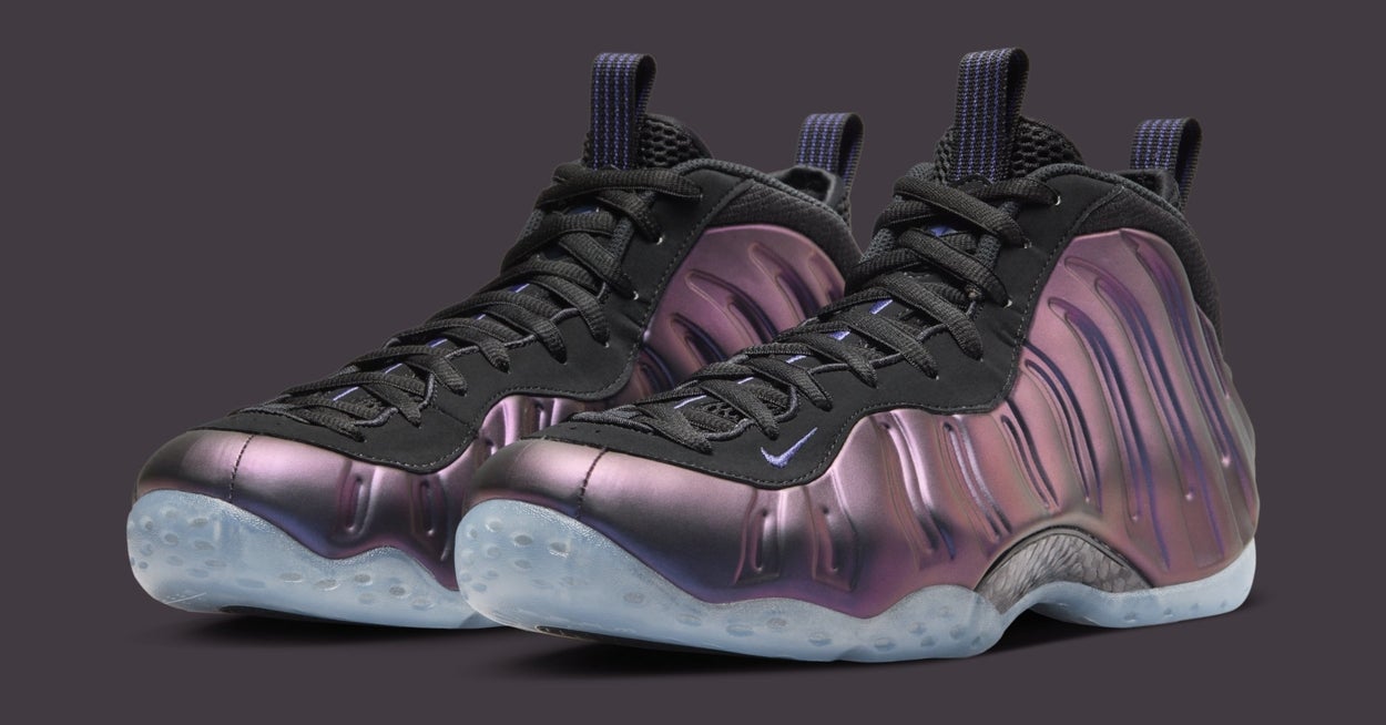 Detailed Look at the 'Eggplant' Nike Foamposite Retro