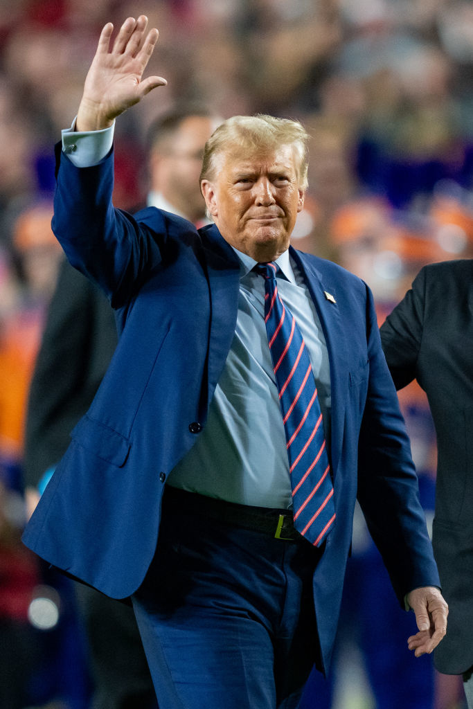 Closeup of Donald Trump