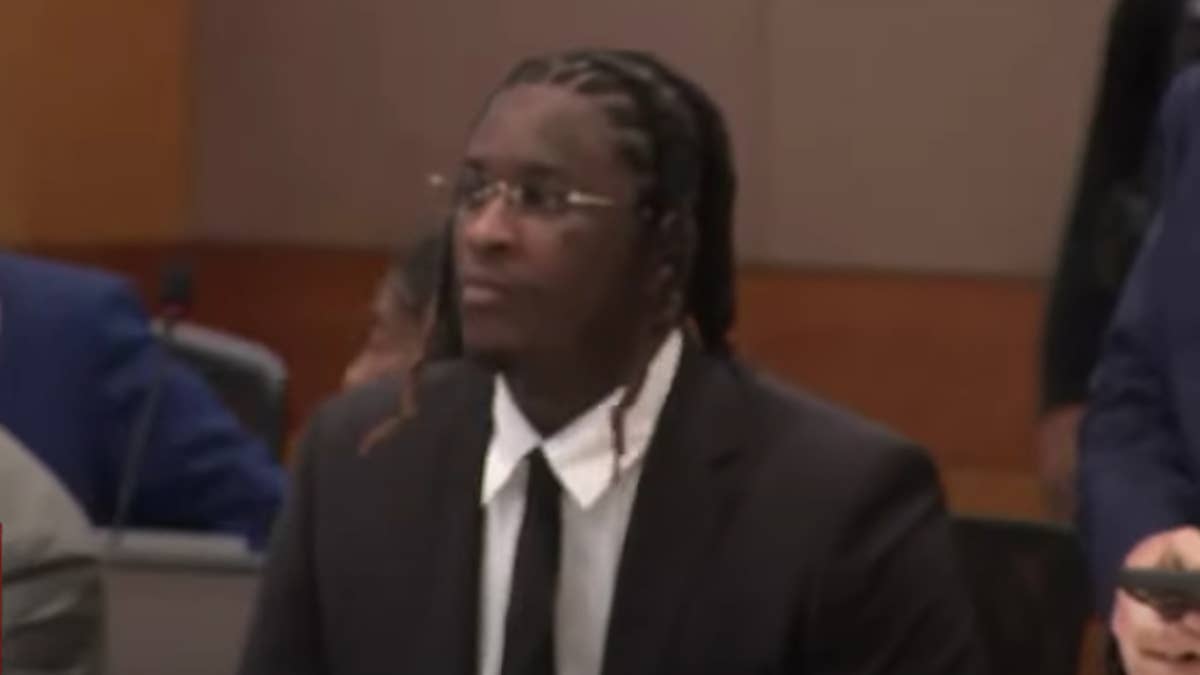 Young Thug was among those named in a 2022 indictment and accused of violating the RICO (Racketeer Influenced and Corrupt Organizations) Act in Georgia.