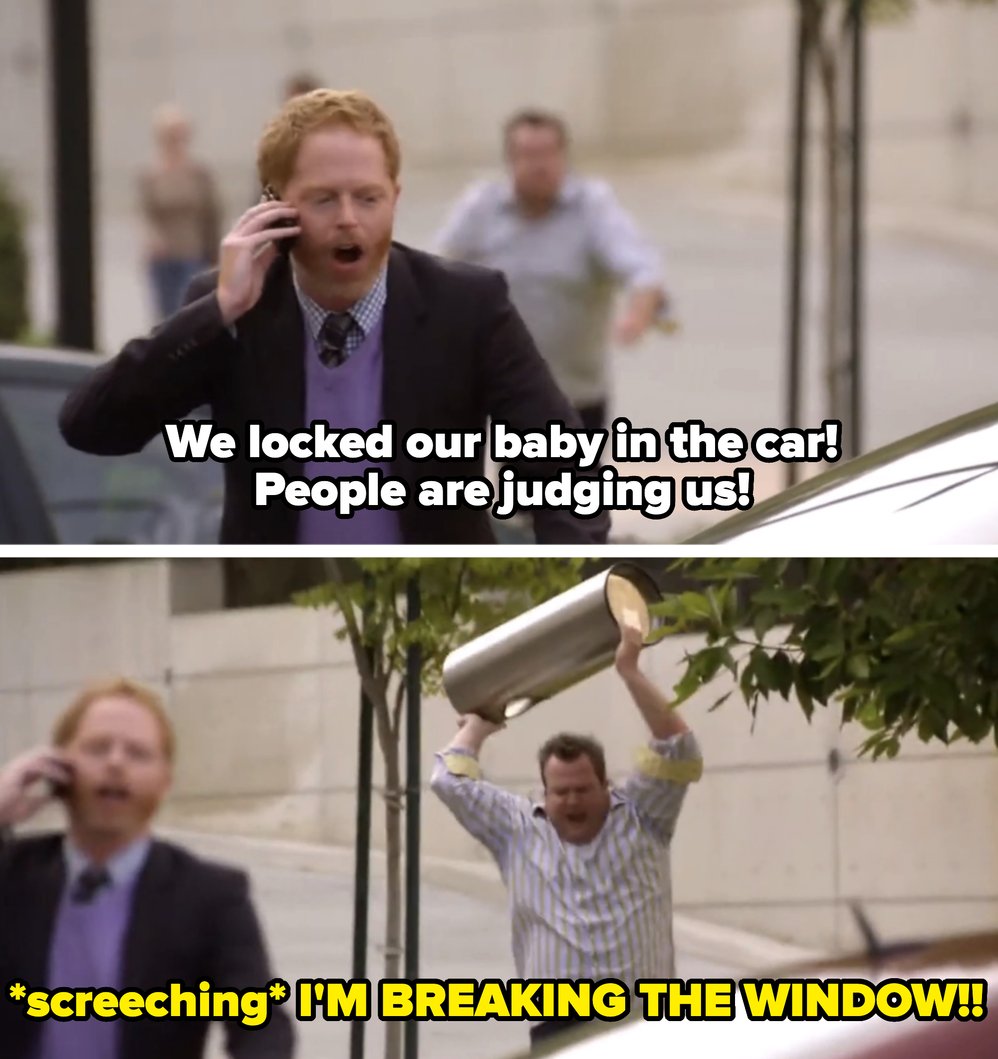 &quot;I&#x27;m breaking the window!!&quot;