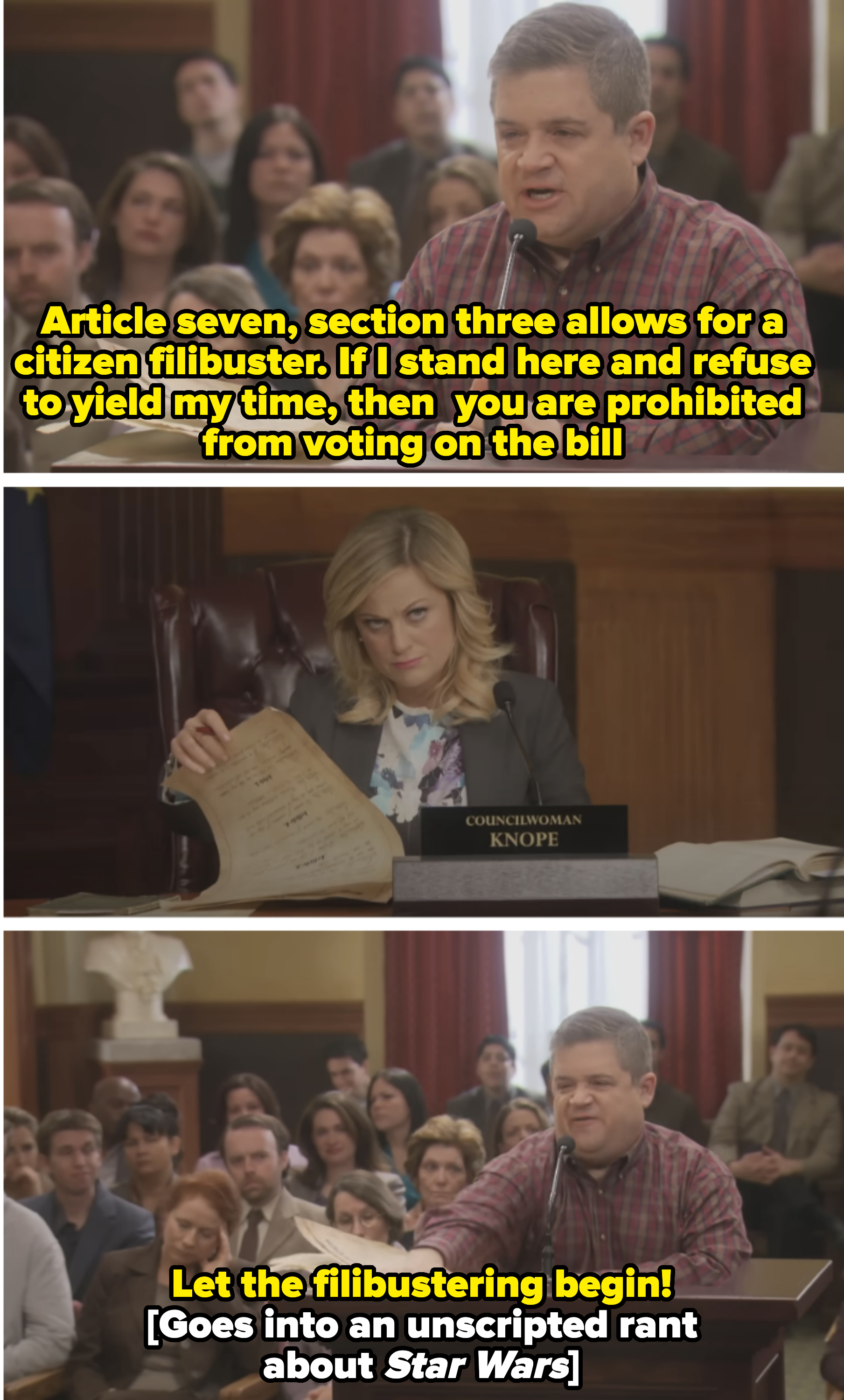 Screenshots from &quot;Parks and Rec&quot;