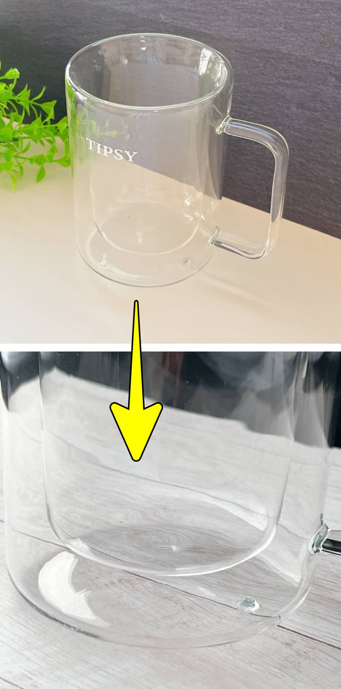 3COINS(スリーコインズ)のおすすめグッズ「【日々酔々】ダブルウォールジョッキグラス」