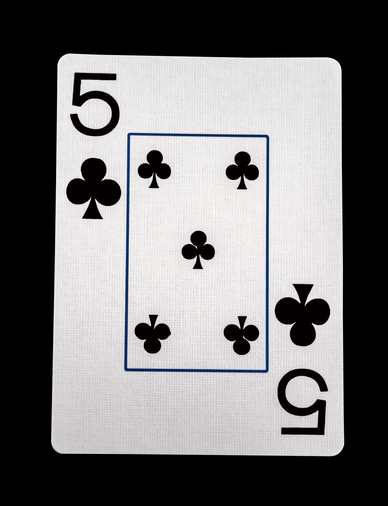 a 5 of clubs