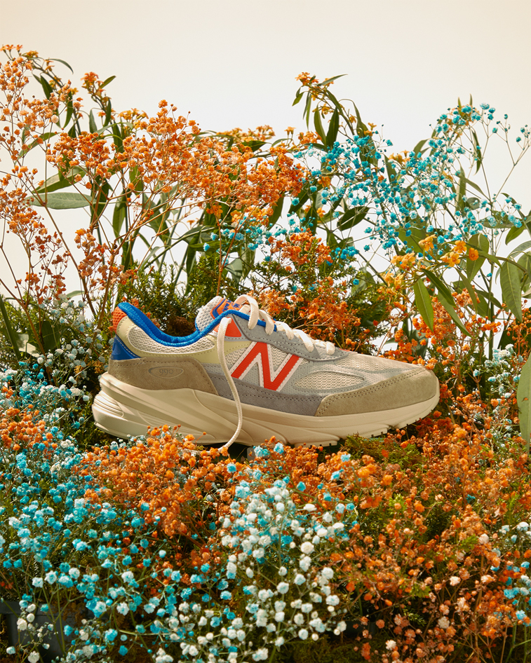 Blue and orange new balance outlet 990