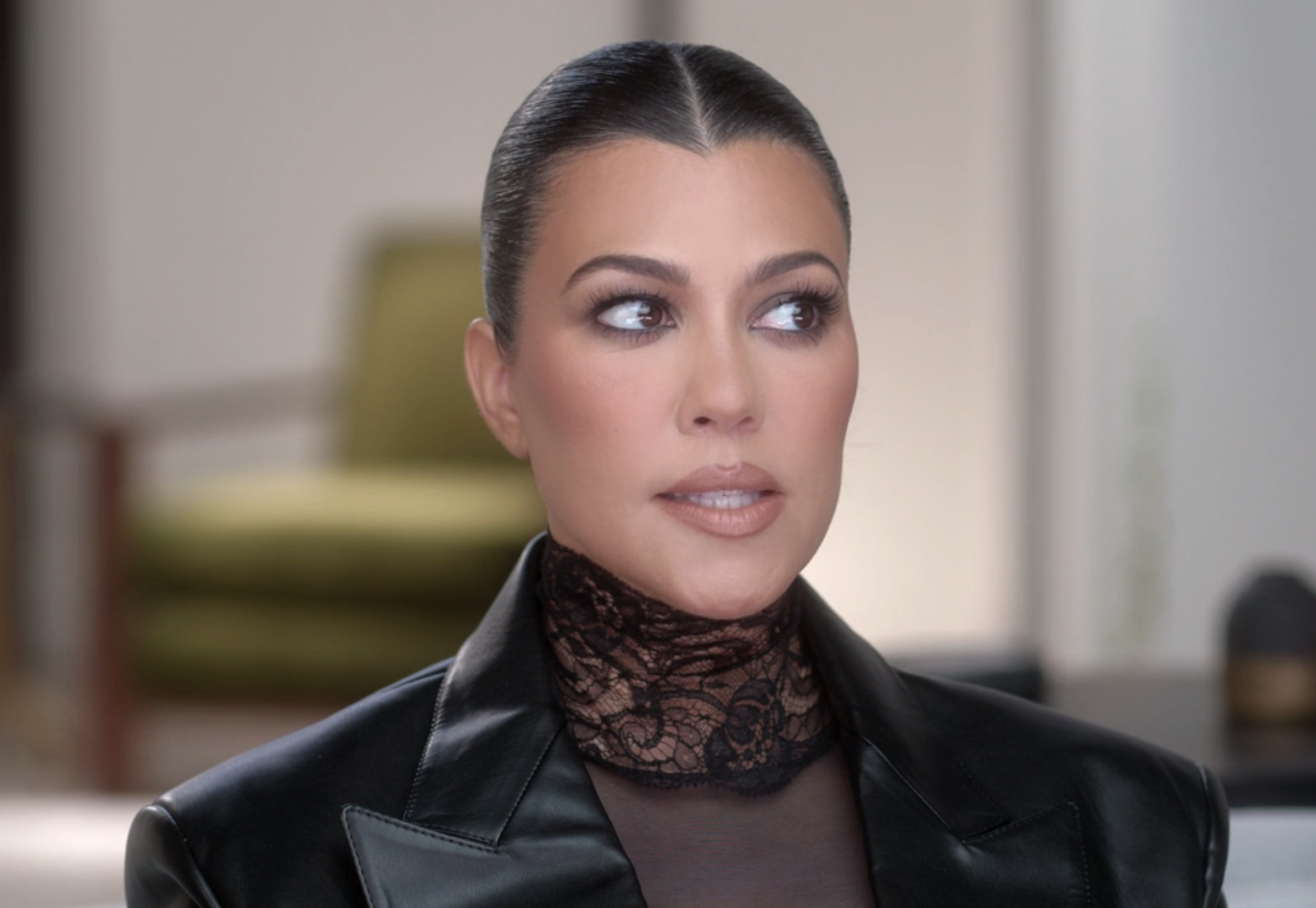 Close-up of Kourtney