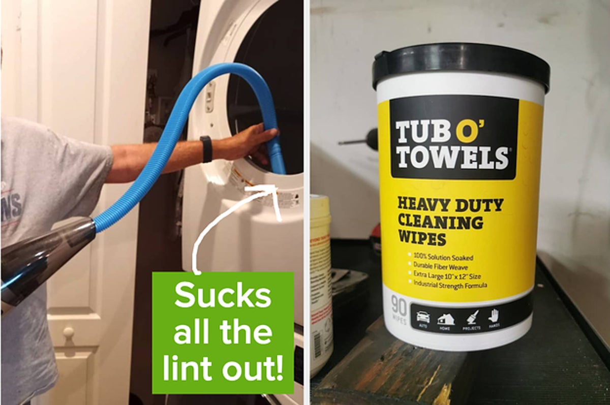 Tub O' Towels Heavy Duty Cleaning Wipes - 90 wipes
