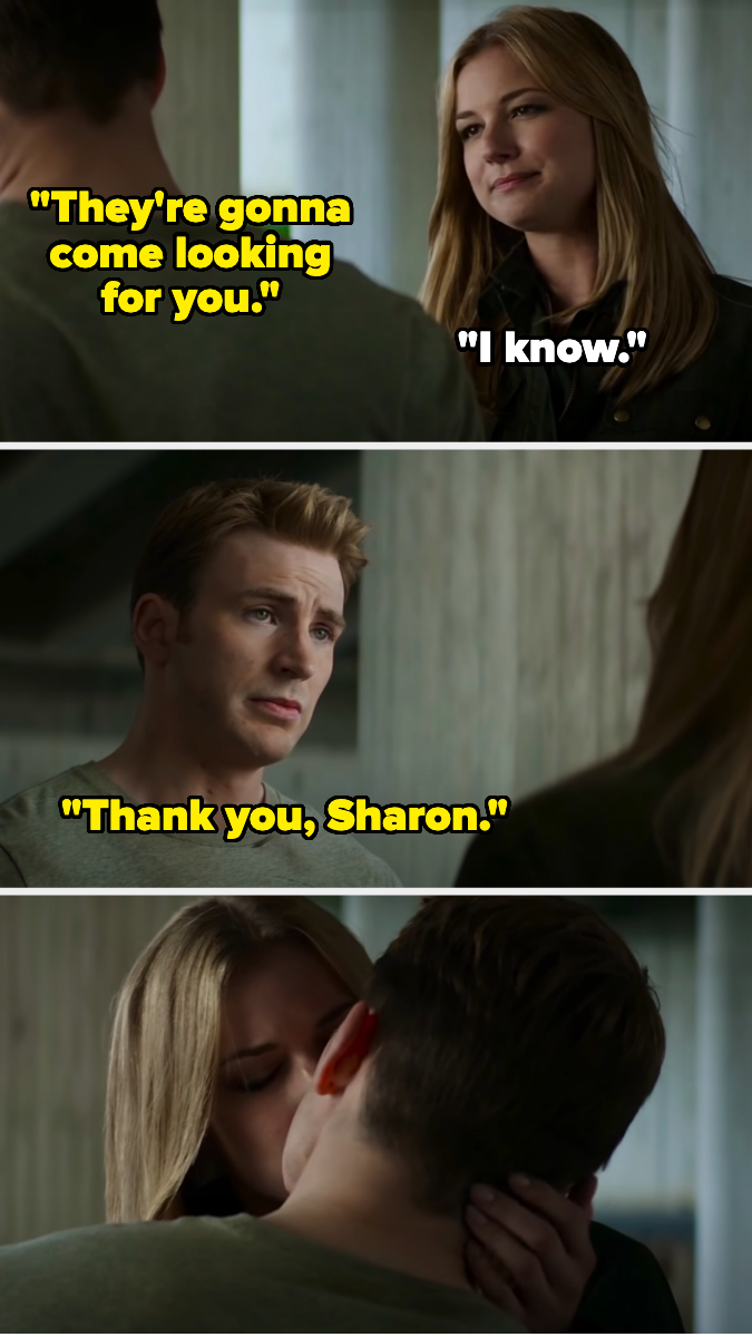 Screenshots from "Captain America: Civil War"