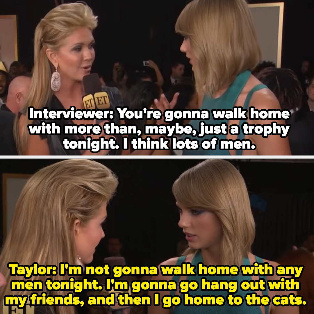 &quot;I&#x27;m not gonna walk home with any men tonight.&quot;