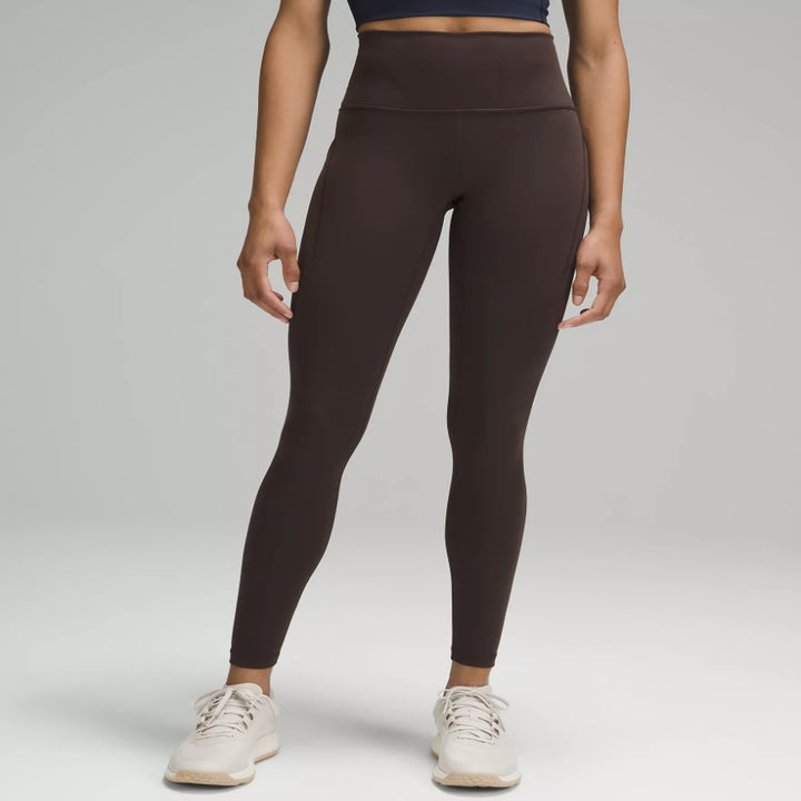 Athletic Leggings By Lululemon In Brown, Size: 1x main image 1
