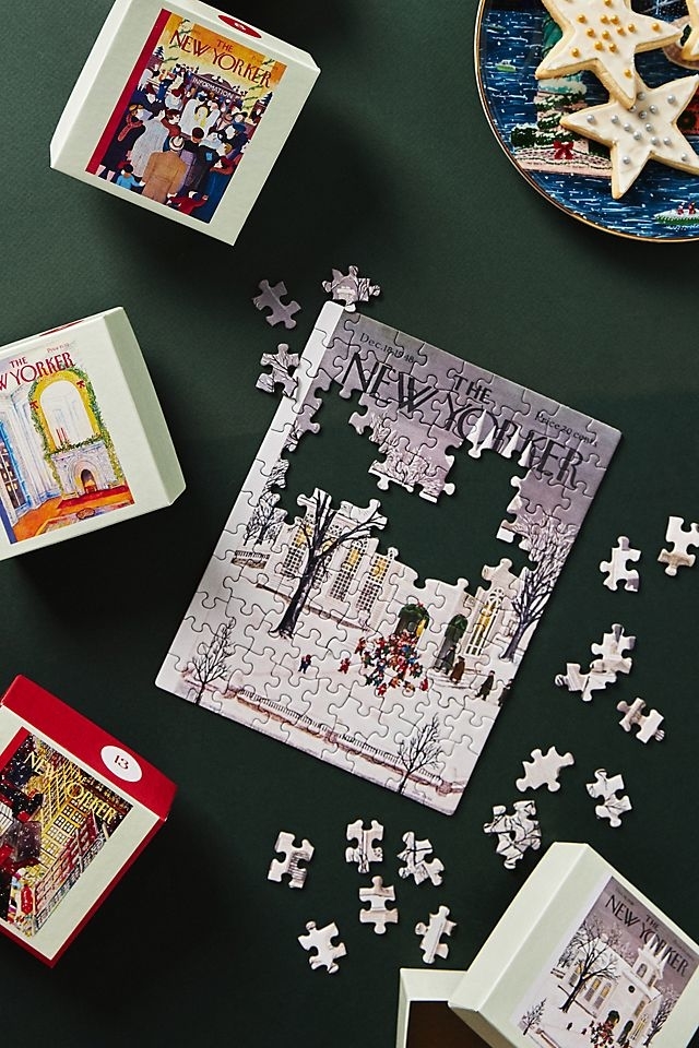 mini puzzles of the new yorker covers