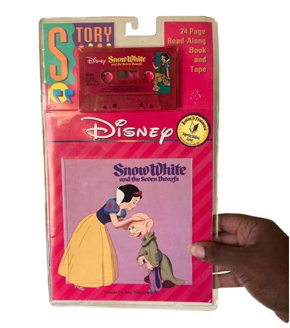 A Disney read-along tape