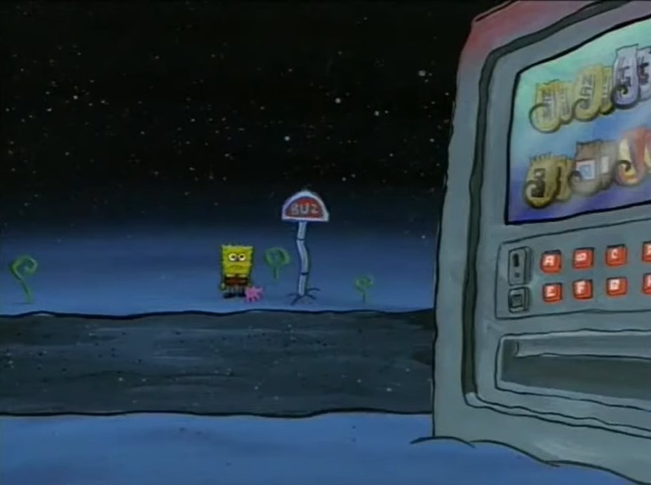 Screenshot from "SpongeBob"