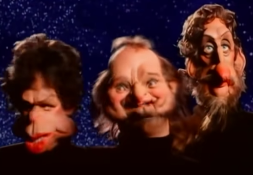 Screenshot from the &quot;Land of Confusion&quot; video