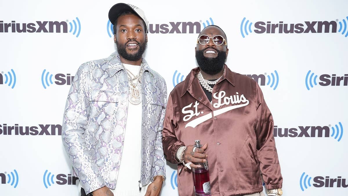 Rick Ross used the word "jawn" in rapid succession after Meek Mill explained its meaning on the latest episode of Complex’s 'Goat Talk<i>'</i> show.