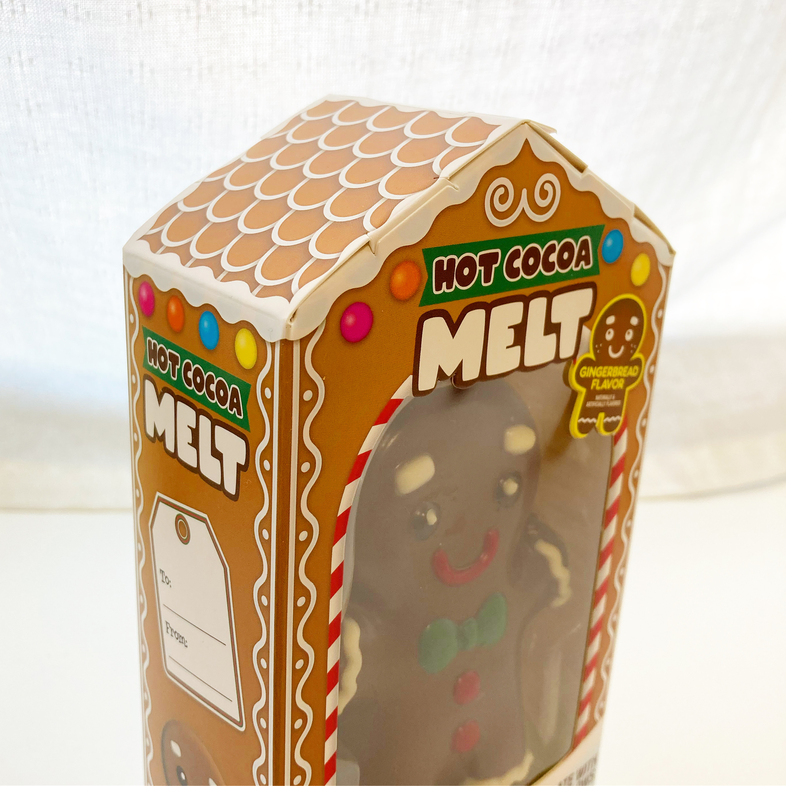 KALDI(カルディ)のクリスマスお菓子「マイフェイバリットカンパニー メルティングチョコレート ジンジャーブレッドマン 60g」